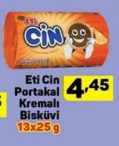 Eti Cin Portakal Kremalı Bisküvi 13x25 g image