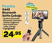 Piranha 5445 Bluetoothlu Selfie Çubuğu image