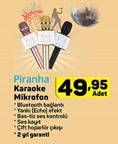 Piranha Karaoke Mikrafon image