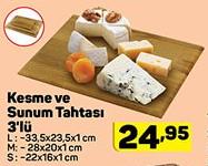 Kesme ve Sunum Tahtası 3'lü image