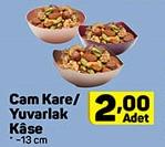 Cam Kare/Yuvarlak Kase 13 cm image