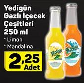 Yedigün Gazlı İçecek Çeşitleri 250 ml image