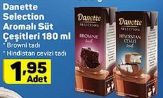 Danette Selection Aromalı Süt Çeşitleri 180 ml image