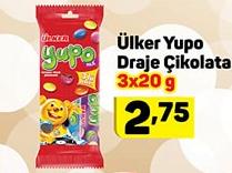 Ülker Yupo Draje Çikolata 3 Adet 20 g image