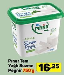 Pınar Tam Süzme Peynir 750 g image