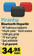 Piranha Bluetooth Hoparlör image