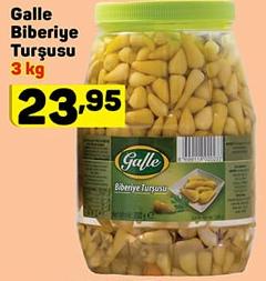 A101 Galle Biberiye Turşusu 3 kg