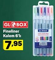 Globox Fineliner 6'lı image