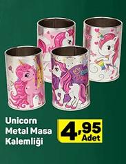 Unicorn Metal Masa Kalemliği  image