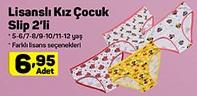 Lisanslı Kız Çocuk Slip 2'li  image