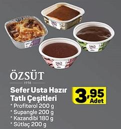 Özsüt Sefer Usta Hazır Tatlı Çeşitleri  image