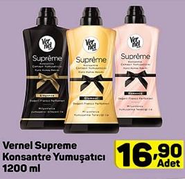 Vernel Supreme Konsantre Yumuşatıcı 1200 ml image