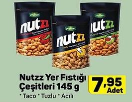 Nutzz Yer Fıstığı Çeşitleri 145 g image