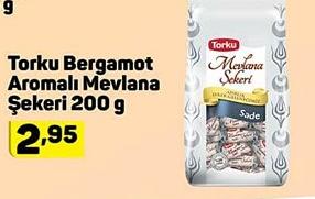 Torku Bergamot Aromalı Mevlana Şekeri 200 g image