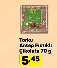 Torku Antep Fıstıklı Çikolata 70 g image