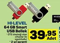A101 Hi-Level 64 GB Smart USB Bellek