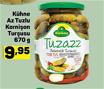 Kühne Az Tuzlu Kornişon Turşusu 670 g image