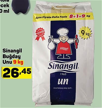 Sinangil Buğday Unu 9 Kg image