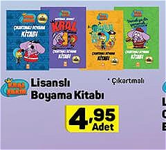 Lisanslı Boyama Kitabı image
