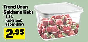 Trend Uzun Saklama Kabı 2,2 L image
