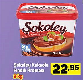 Şokoley Kakaolu Fındık Kreması 2 kg image