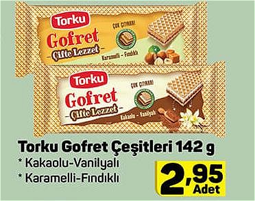 Torku Gofret Çeşitleri 142 g image