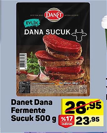 Danet Dana Fermente Sucuk 500 g image