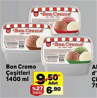 Bon Cremo Çeşitleri 1400 ml image