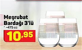 Lav Meşrubat Bardağı 3'lü 475 cc image