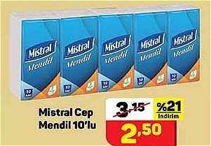Mistral Cep Mendil 10'lu image