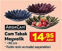 Arda Cam Cam Tabak 30 cm image