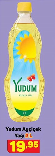 Yudum Ayçiçek Yağı 2 l image