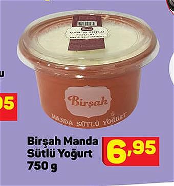 Birşah Manda Sütlü Yoğurt 750 g image