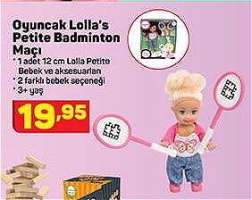 Oyuncak Lolla's Petite Badminton Maçı image