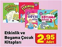 Etkinlik ve Boyama Çocuk Kitapları image