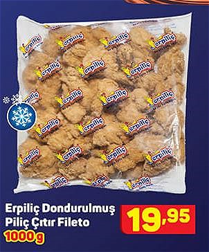 Erpiliç Dondurulmuş Piliç Çıtır Fileto 1000 g image