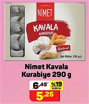 Nimet Kavala Kurabiye 290 g image
