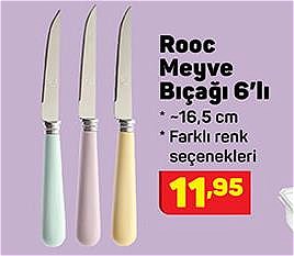 Rooc Meyve Bıçağı 6'lı image