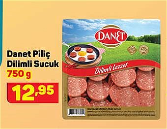 Danet Piliç Dilimli Sucuk 750 g image