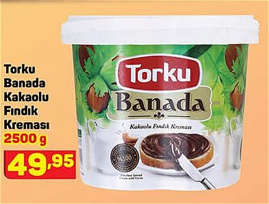 Torku Banada Kakaolu Fındık Kreması 2500 g image