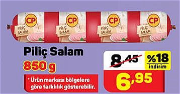 Piliç Salam 850 g image