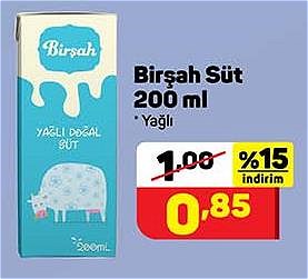 Birşah Süt 200 ml image