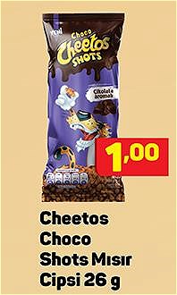 Cheetos Choco Shots Mısır Cipsi 26 g image