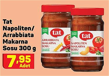 Tat Napoliten/Arrabbiata Makarna Sosu 300 g image