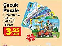 Çocuk Puzzle 24x34 cm image