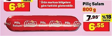 Piliç Salam 800 g image