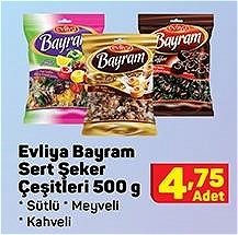 Evliya Bayram Sert Şeker Çeşitleri 500 g image