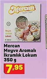 Mercan Meyve Aromalı İkramlık Lokum 350 g image