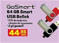 GoSmart 64 GB Smart USB Bellek image