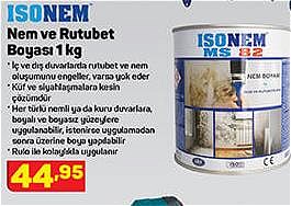 Isonem Nem ve Rutubet Boyası 1 kg image